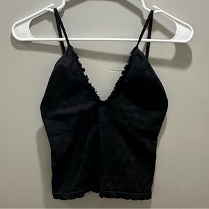 Free People Black Tank Top